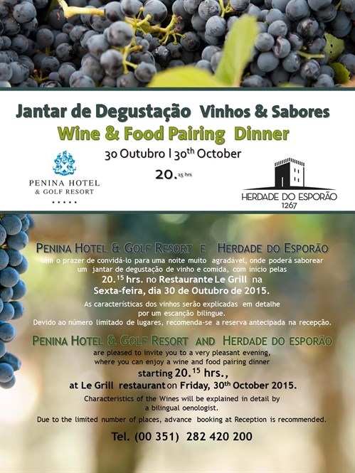 2015_Wine pairing_HERDADE DO ESPORÃO