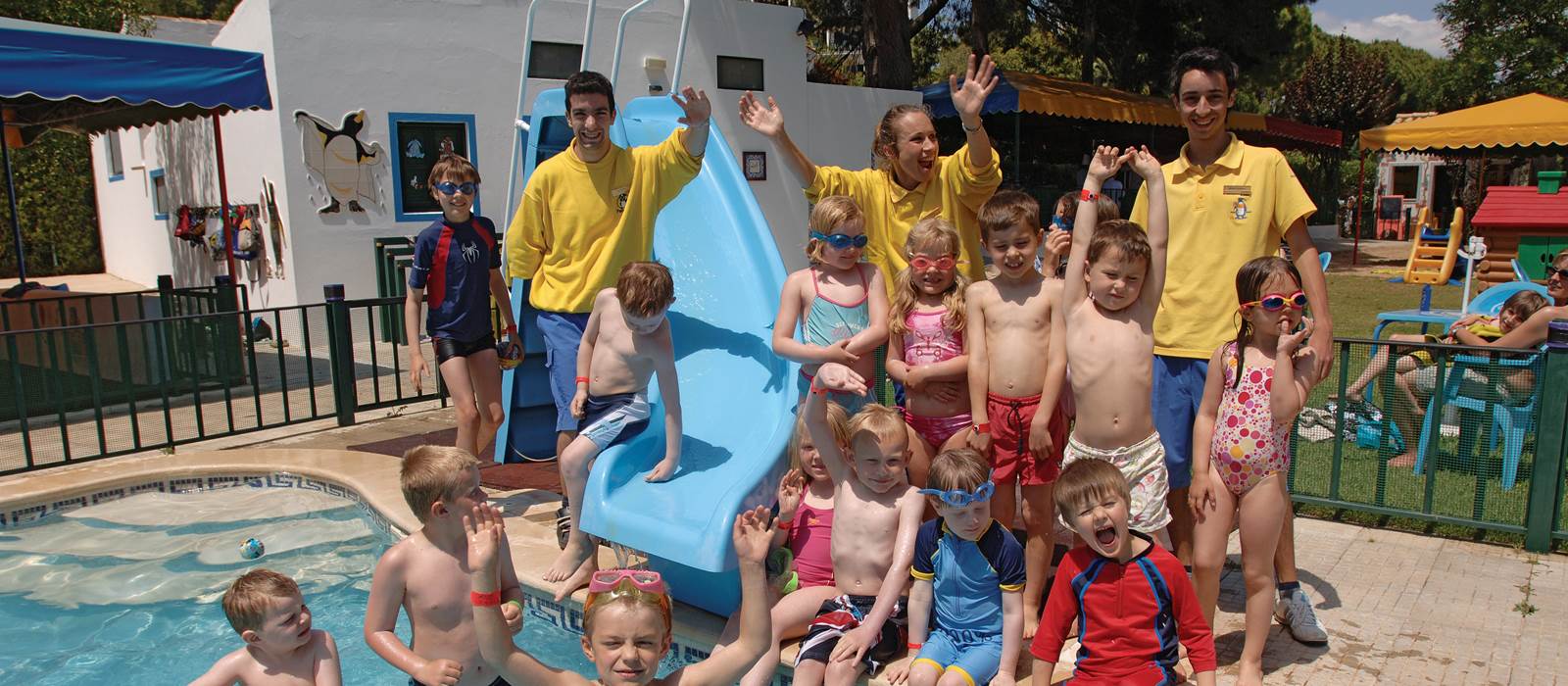 Pool Activities at the Kangaroo Kids Club at Penina Hotel and Golf Resort