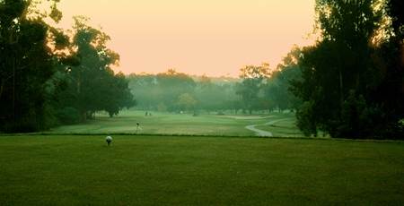 Sunset at the Sir Henry Cotton Championship Course at Penina Hotel and Golf Resort